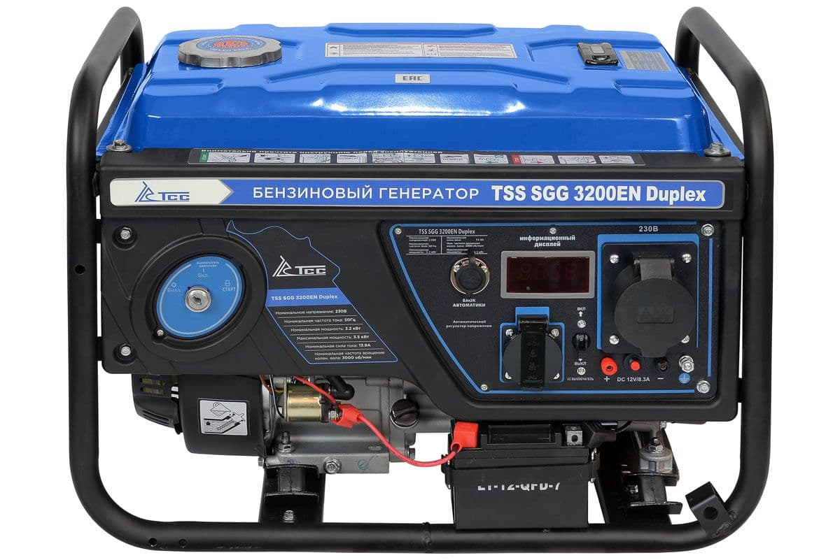 Бензогенератор TSS SGG 3200EN Duplex — фото 2
